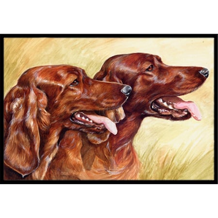 Carolines Treasures Irish Setters Indoor or Outdoor Mat- 24 x 36 CDCO0225JMAT